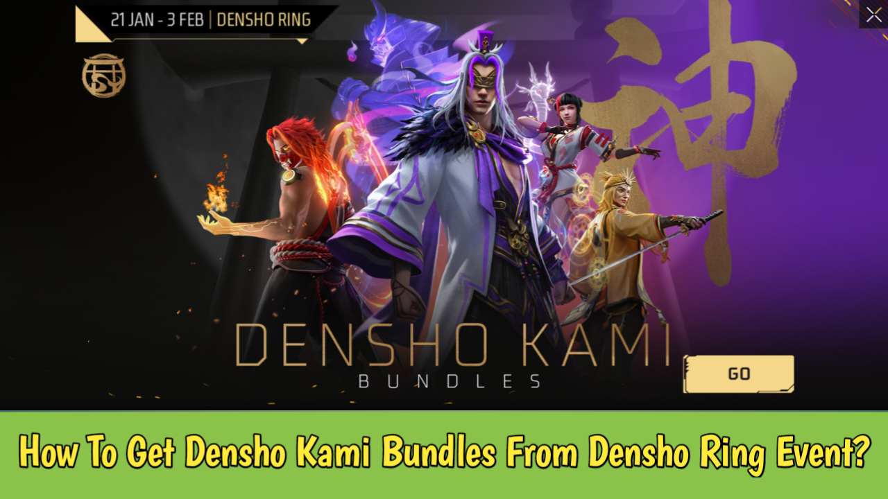 How To Get Densho Kami Bundles From Densho Ring Event In Free Fire