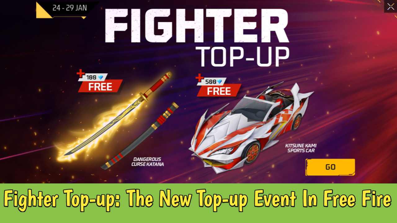 Fighter Top-up: The New Top-up Event In Free Fire