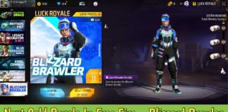 Next Gold Royale In Free Fire – Blizzard Brawler
