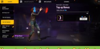 Upcoming Emote In Free Fire – Spin Master