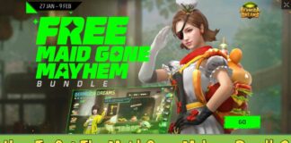 How To Get The Maid Gone Myhem Bundle In Free Fire This Week