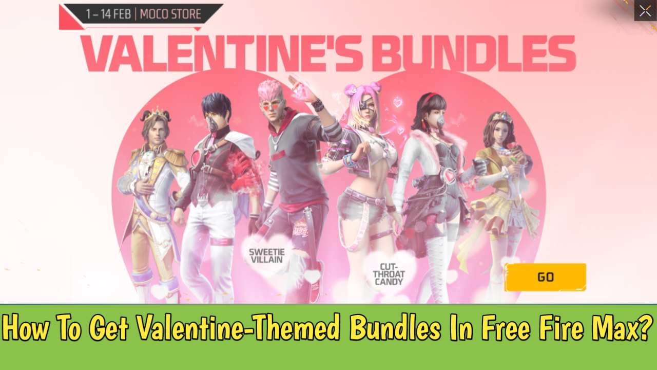 How To Get Valentine-Themed Bundles In Free Fire Max
