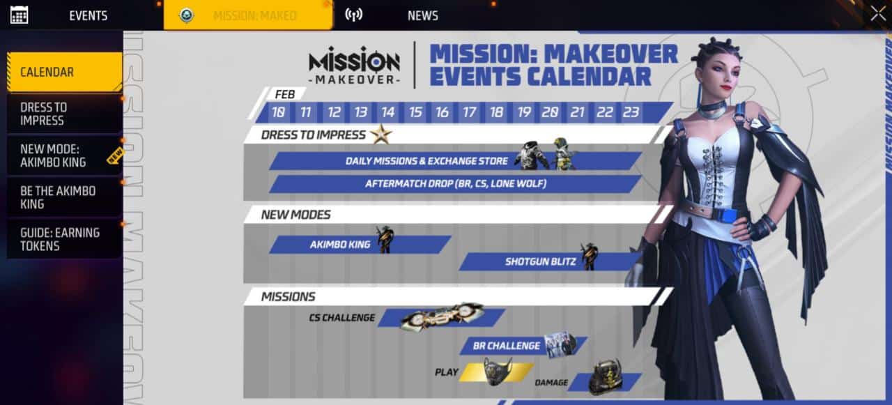 Mission Makeover Calendar Event – Details And Prize List