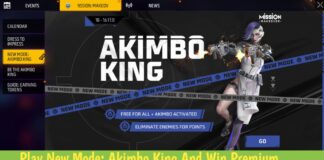 Play The New Mode: Akimbo King And Win Premium Rewards
