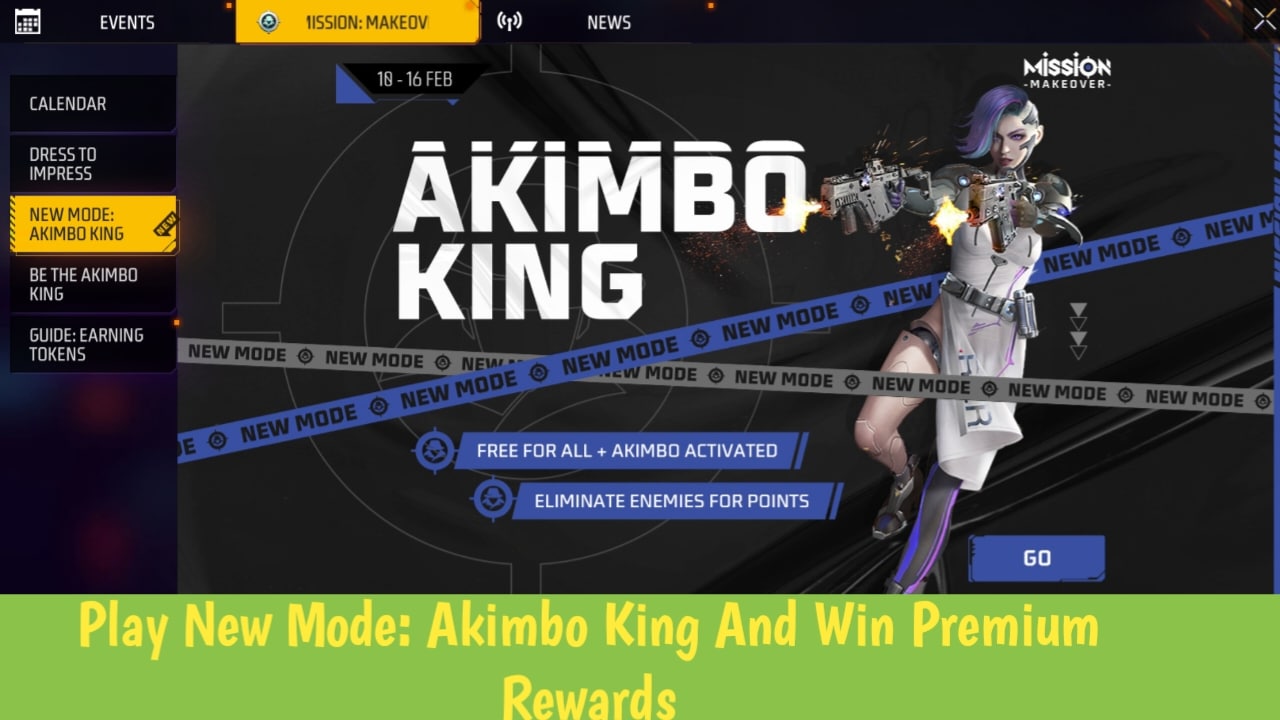 Play The New Mode: Akimbo King And Win Premium Rewards