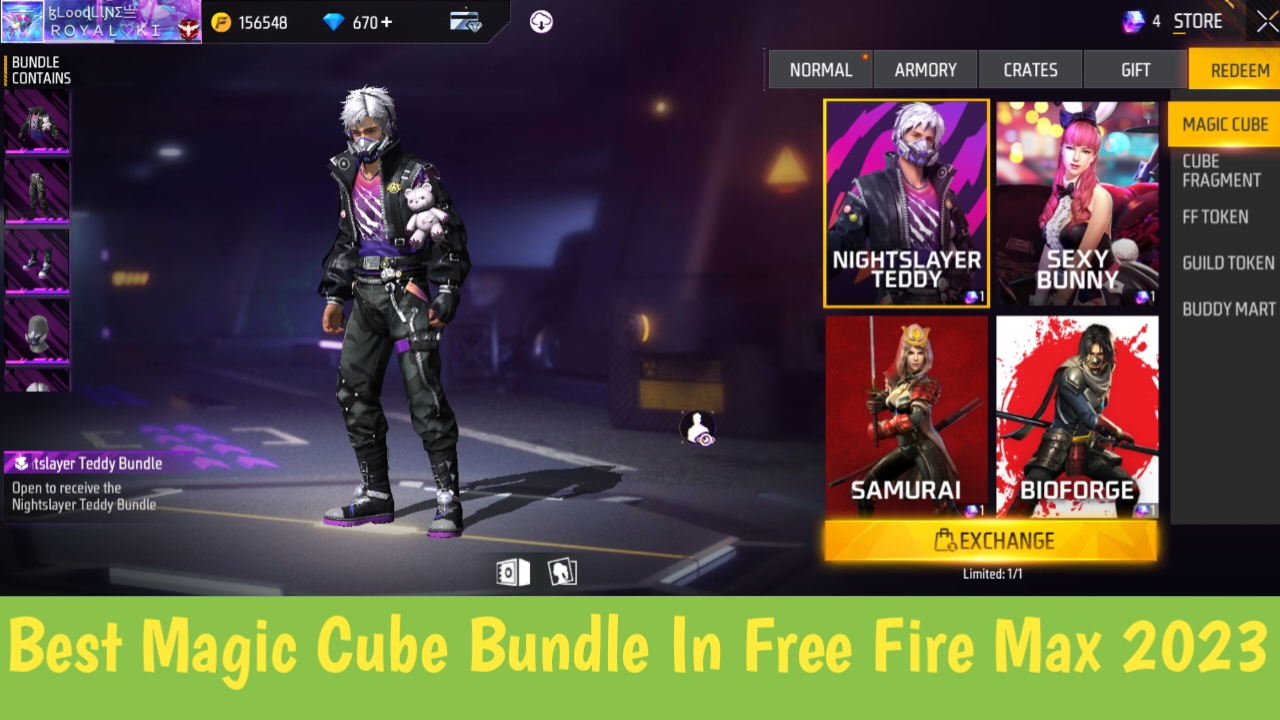 Best Magic Cube Bundle In Free Fire Max 2023