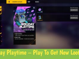 Holiday Playtime – Play To Get New Loot Box