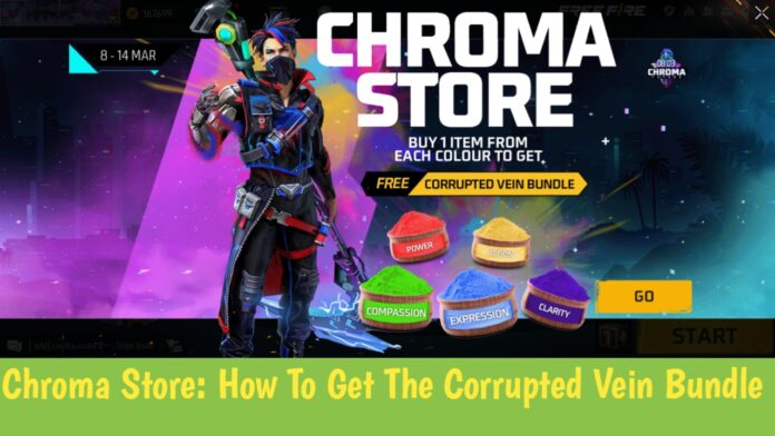 Chroma Store: How To Get The Corrupted Vein Bundle In Free Fire Max?