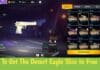 How To Get The Desert Eagle Skin In Free Fire Max
