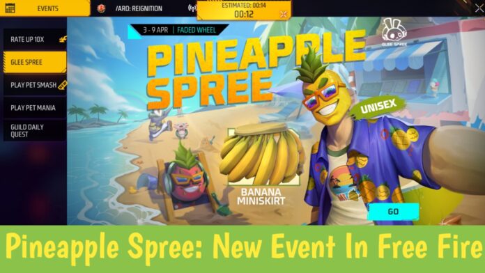 Pineapple Spree: New Event In Free Fire