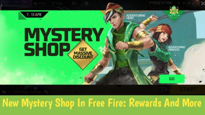 New Mystery Shop In Free Fire: Rewards And More