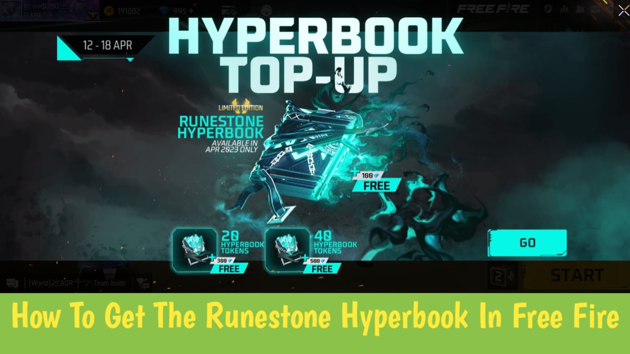 How To Get The Runestone Hyperbook In Free Fire