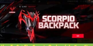 How To Get The Scorpio Backpack In Free Fire Max