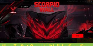 How To Get Scorpio Wall In Free Fire Max