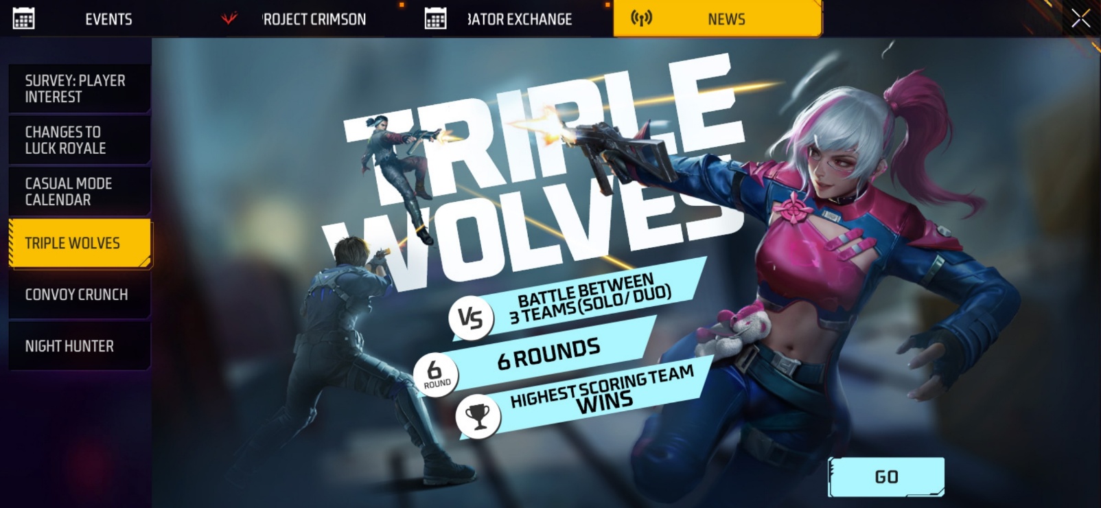 Play Triple Wolves And Get Rewards