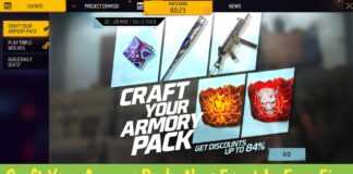 Craft Your Armory Pack: New Event In Free Fire Max