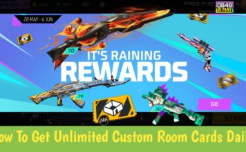 How To Get Unlimited Custom Room Cards Daily In Free Fire Max