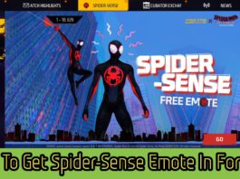 How To Get The Spider-Sense Emote In Free Fire For Free