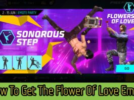 How To Get The Flower Of Love Emote In Free Fire