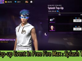 New Top-up Event In Free Fire Max : Splash Top-up