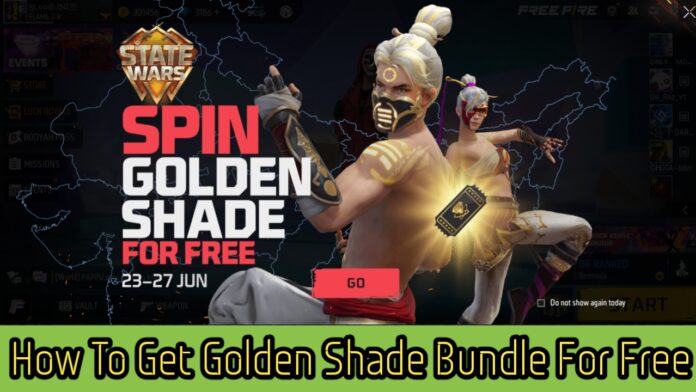 How To Get The Premium Golden Shade Bundle For Free In Fire Max