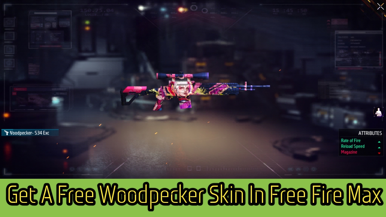 Get A Free Woodpecker Skin In Free Fire Max