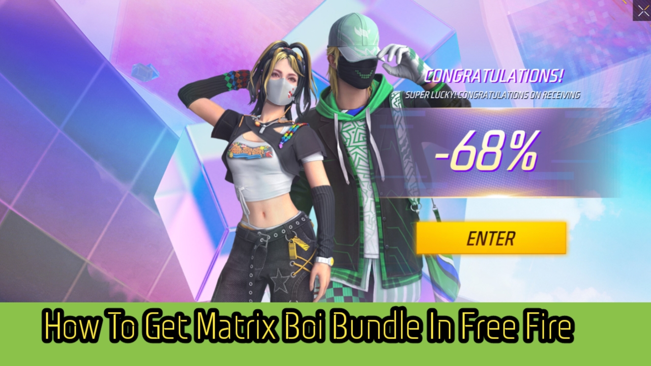 How To Get Matrix Boi Bundle In Free Fire Max