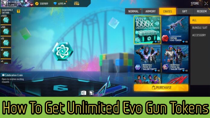How To Get Unlimited Evo Gun Tokens In Free Fire Max