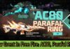 New Event In Free Fire Max: AC80, Parafal Ring