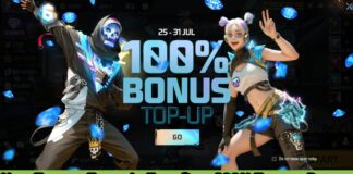 New Top-up Event In Free fire max : 100% Top-up Bonus