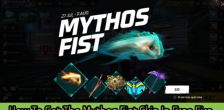 How To Get The Mythos Fist Skin In Free Fire Max