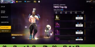 New Event In Free Fire Max: Twist Top-up