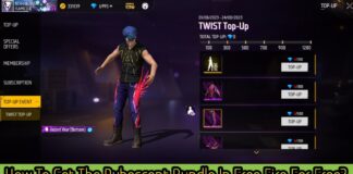 How To Get The Rubescent Bundle In Free Fire Max For Free