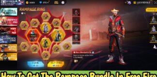 How To Get The Rampage Bundle In Free Fire Max