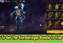 How To Get The Stormbringer Bundle In Free Fire Max