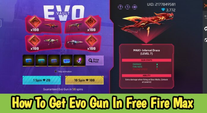 How To Get Evo Gun In Free Fire Max