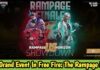 New Grand Event In Free Fire Max: The Rampage Finale
