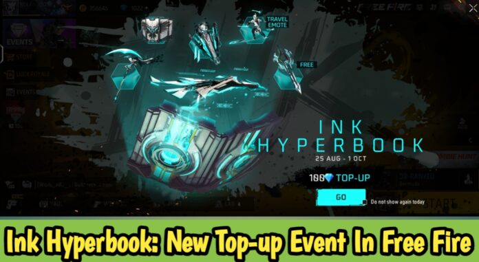 Ink Hyperbook: New Top-up Event In Free Fire Max