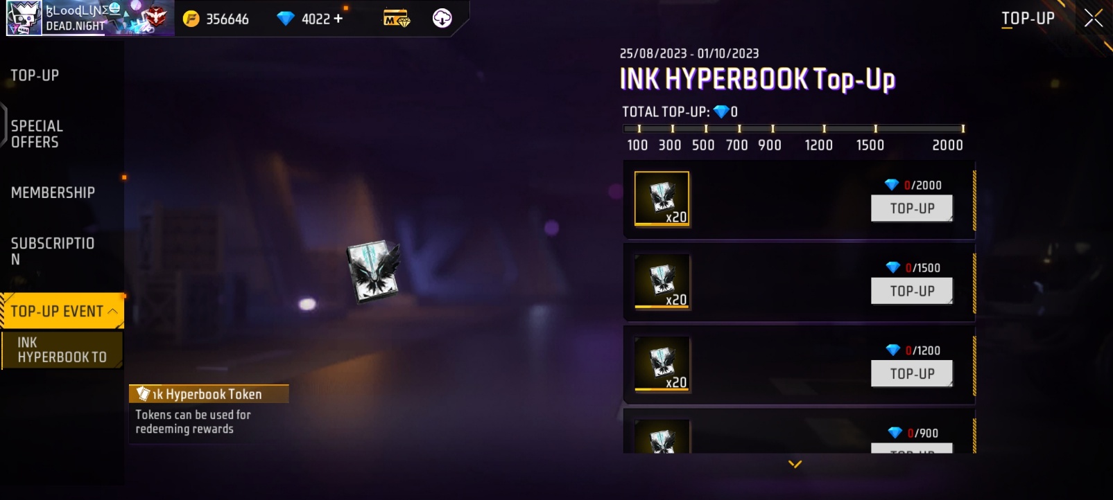 How To Get The Ink Hyperbook In Free Fire