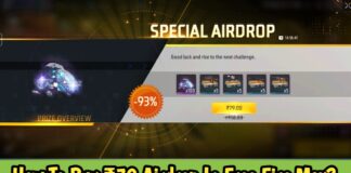 How To Buy ₹79 Airdrop In Free Fire Max