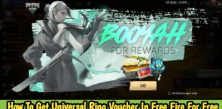 How To Get The Universal Ring Voucher In Free Fire Max For Free