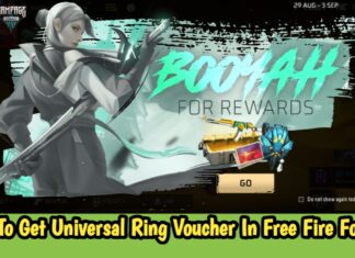 How To Get The Universal Ring Voucher In Free Fire Max For Free