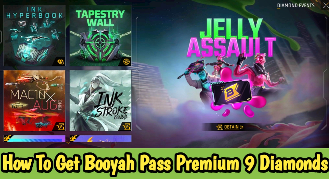 How To Get Booyah Pass Premium Season 7 In Free Fire Max For 9 Diamonds