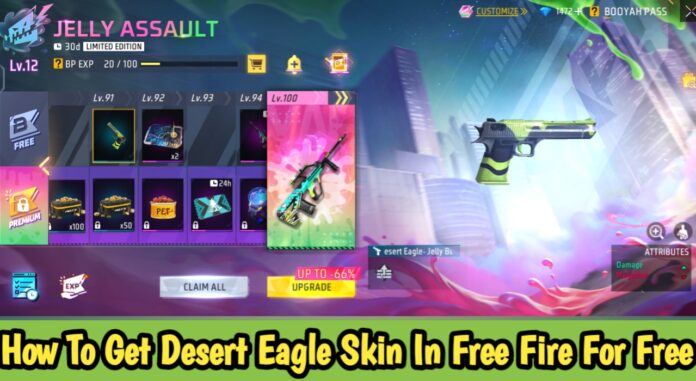 How To Get Desert Eagle Skin In Free Fire For Free