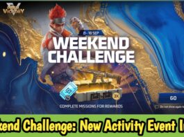 Weekend Challenge: New Activity Event In Free Fire Max