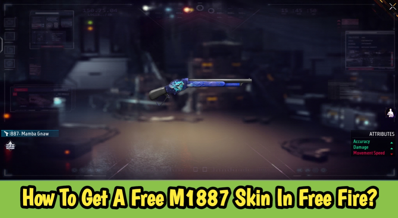 How To Get A Free M1887 Skin In Free Fire