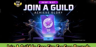 Join A Guild In Free Fire For Free Rewards