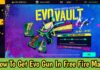 New Event In Free Fire Max : The Evo Vault