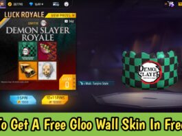 How To Get A Free Gloo Wall Skin In Free Fire Max