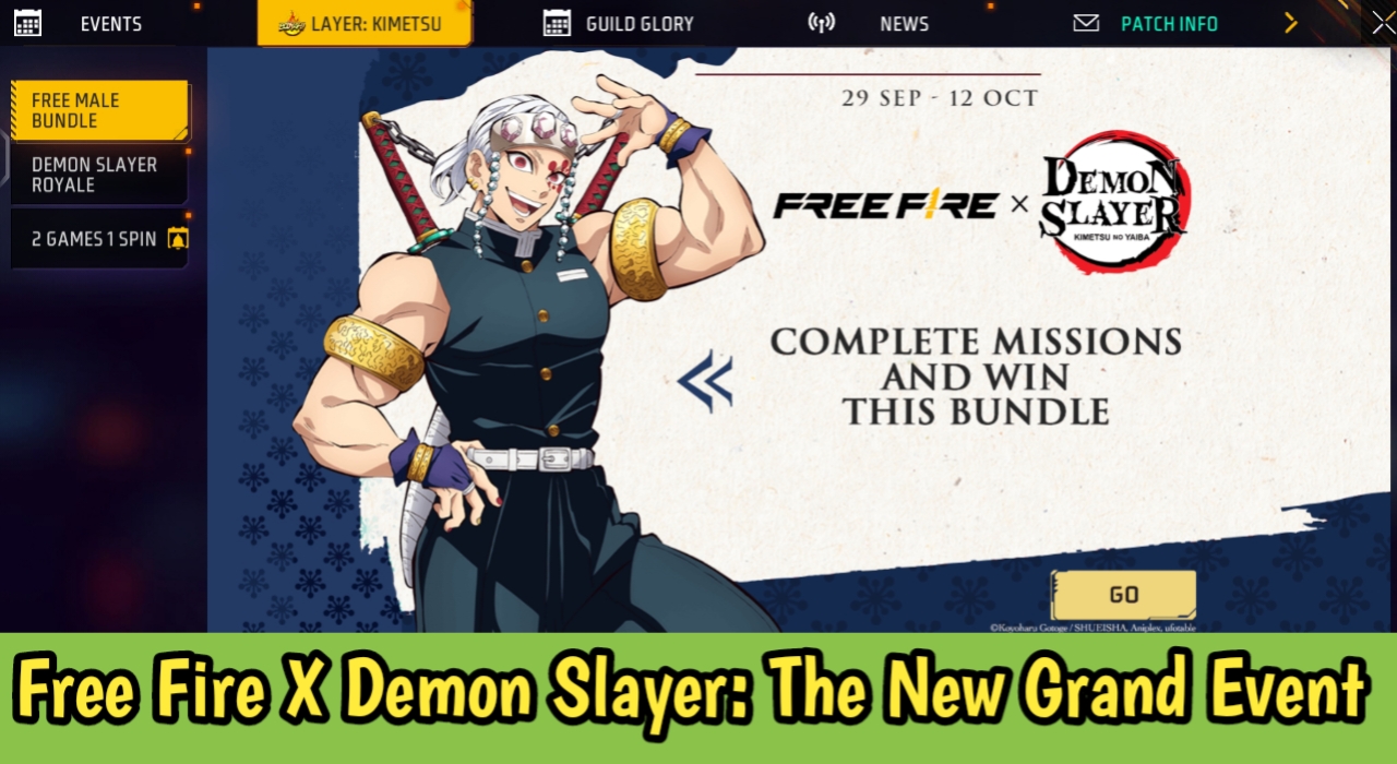 Free Fire and Demon Slayer 2023 Collaboration: An Exciting BOOYAH DAY  Event! - SarkariResult